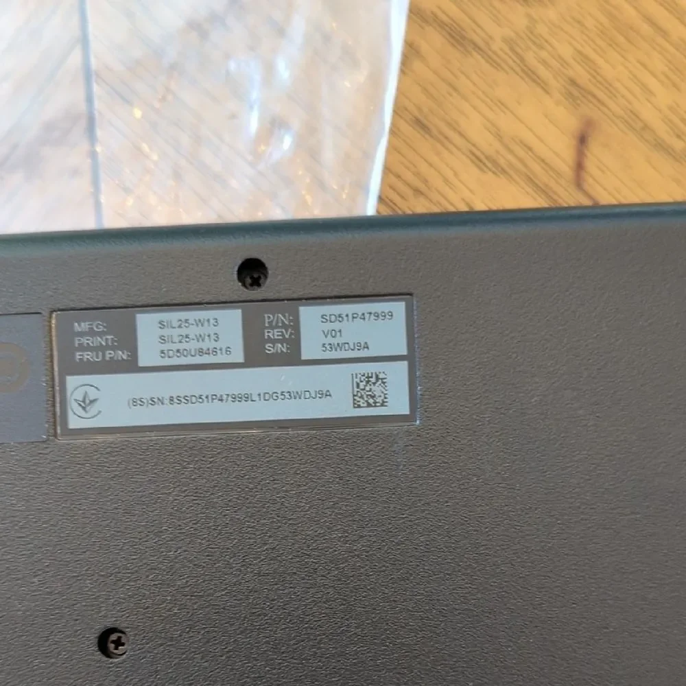 Lenovo Black USB Wired Keyboard